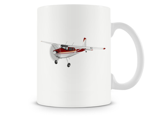 Cessna 180 mug 15oz - cessna,