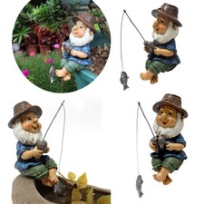 Runmeihe Fishing Gnome Statue
