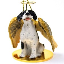 English Pointer Ornament Angel