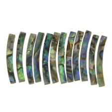 Ukulele Rosette Paua Abalone Curved Strips Sound Hole Inlay 2mm ID:65mm