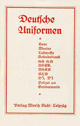 Deutschen uniformen 1937 - deutschen,