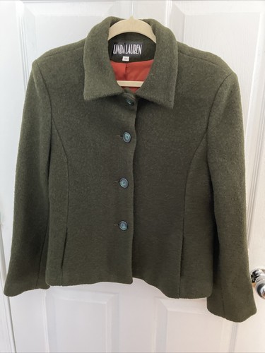 Linda lauren 100 wool blazer - lauren,