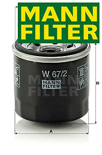 Oil filter mann - oil, 67/2