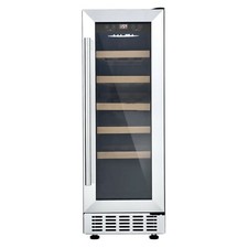Cookology CWC300SS Wine Cooler | S/Steel 20 Bottle 30cm Undercounter Fridge