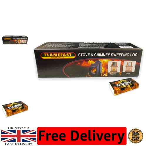 Flamefast chimney sweeping log - flamefast,