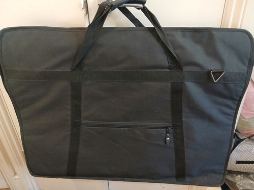 Black artist portfolio bag - black,