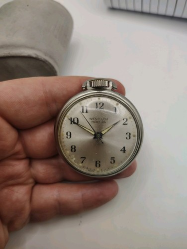 Vintage westclox pocket watch - westclox,