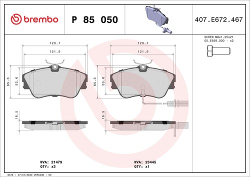 Brake pad set - brake, set,
