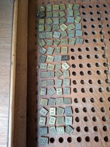 Vintage french metal wax - vintage,