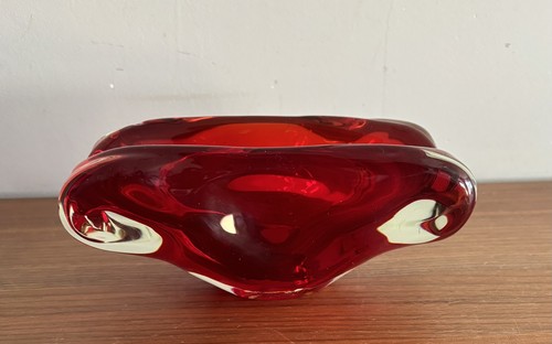 Vintage murano ruby red - vintage,