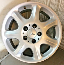 mercedes s class 16" 7 spoke alloy wheel 7.5jx16 et46 pcd 5x112 a2204010102