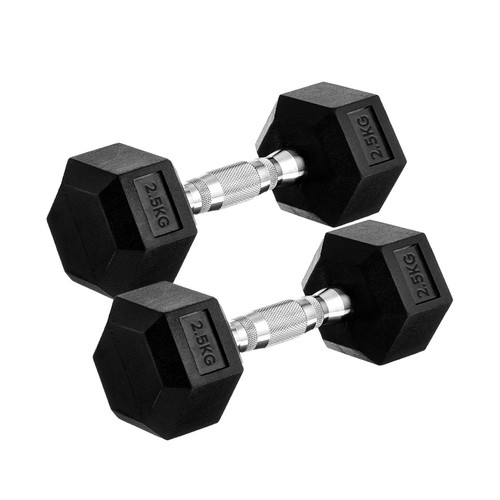 Hex dumbbell pairs 30kg - hex, 2.5–30kg