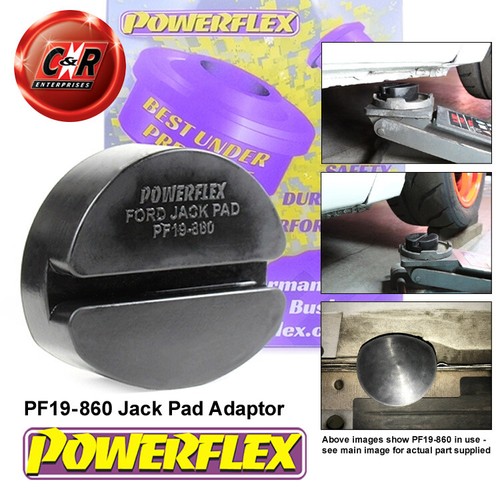 Powerflex jack pad adaptor - powerflex,