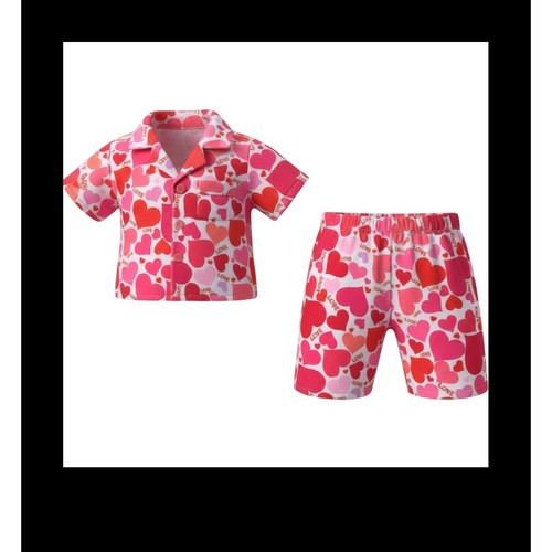 Teddy mountain love pajamas - mountain,