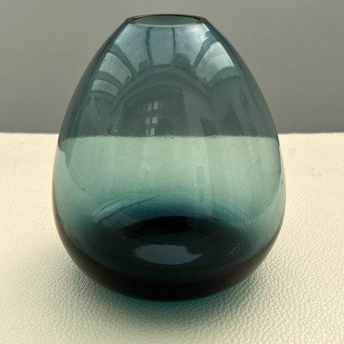 Ikea teal blue glass balloon - teal,