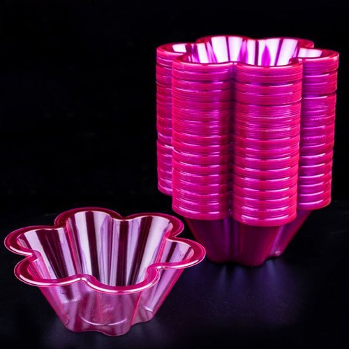 50pcs transparent plastic ice - plastic,