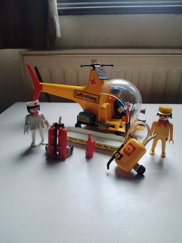 Playmobil helicopter rescue - -,