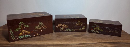 Vintage chinese lacquer - vintage,