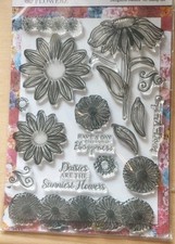 Forever Flowerz A5 Clear Stamp Set - Delightful Daisies