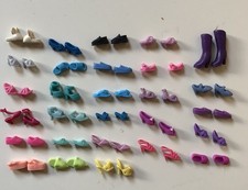 Polly Pocket Shoes Boots Slippers 28 pairs assorted styles - Mixed Bundle (c)