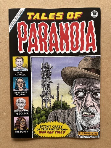 Robert crumb tales paranoia - of,