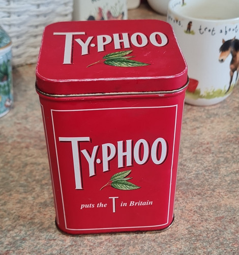 Typhoo tea red metal - typhoo,
