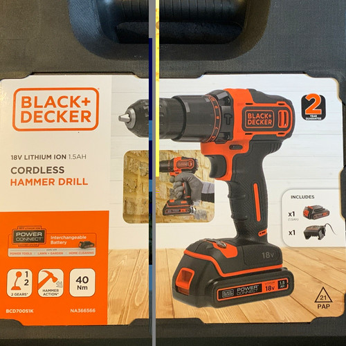 Black decker bcd700s1k 18v - black+decker,