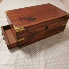 Brass edged rosewood - rosewood, writing