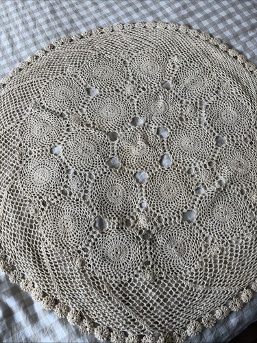 Vintage circular crochet - circular,