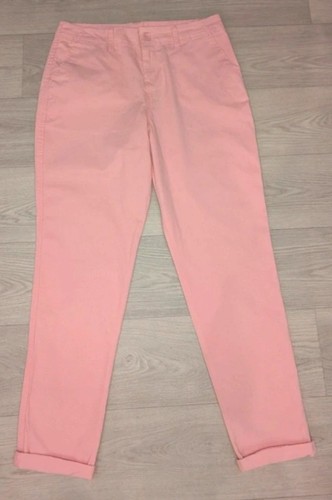 Cropped leg chino trousers - leg,