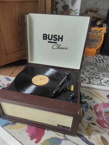 Bush classic retro turntable - retro,