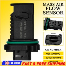 Replacement For BMW 1 Series RWD -- F21 116d 118d MASS AIR FLOW METER SENSOR UK