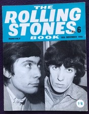 Original THE ROLLING STONES BOOK MONTHLY Magazine No.6 November 1964
