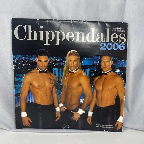 Chippendales vintage calendar - chippendales,