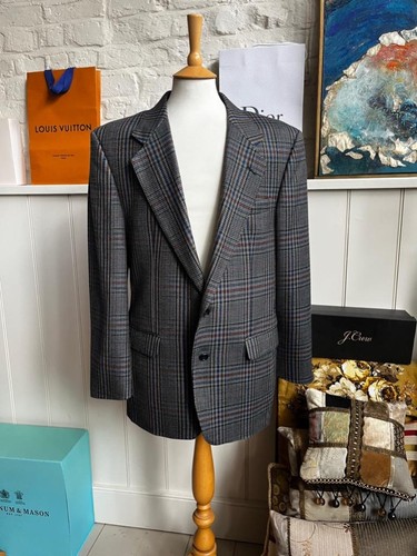 Vintage daks tweed check - tweed, wool