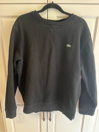 Lacoste sh2588 black crewneck - sh2588,