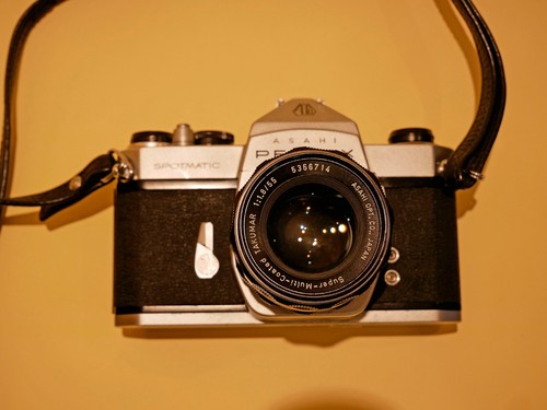 Asahi pentax spotmatic silver