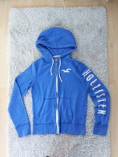 Mens blue hollister zip up