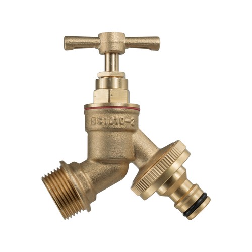 Garden tap 4 - garden, brass