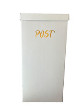 Ivory Wedding Post Box, Ivory