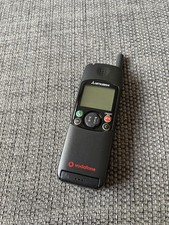 Mitsubishi MT 230i Retro Flip Front Mobile Phone Vintage Brick Untested Black