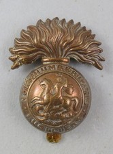 Military Brass Cap Badge The
