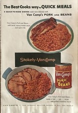 1954 Van Camps Pork & Beans