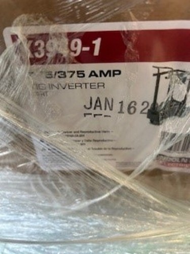 Lincoln k3949 1275 - k3949-1275/375, amp