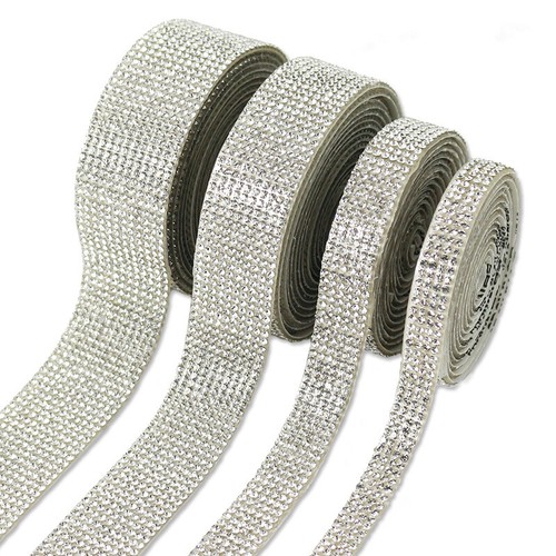 1yd self adhesive crystal - self-adhesive,