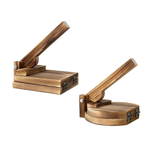 Wooden tortilla press - tortilla, press,
