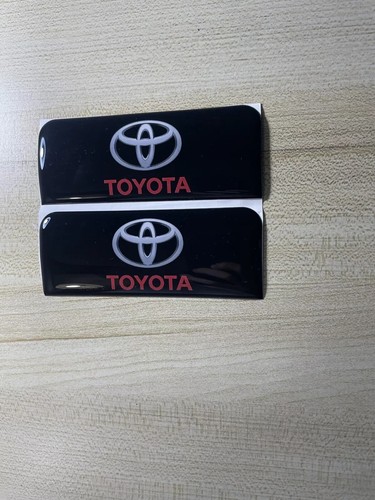 Toyota number plate badges - toyota,