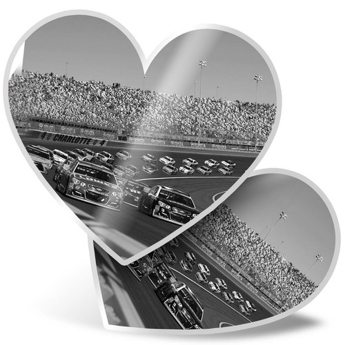 Heart stickers bw - 2, x