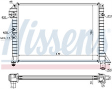 GENUINE NISSESNS RADIATOR FOR