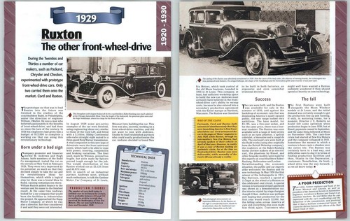 Ruxton 1920 1930 - -, 1920/1930